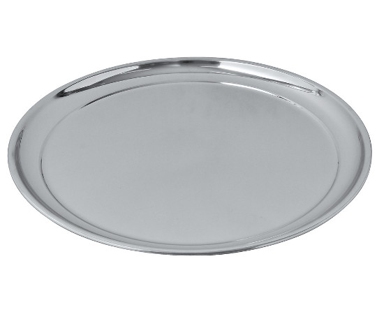 セブン・セブン ステンレス 丸盆 16インチ 0248 1枚（ご注文単位1枚）【直送品】