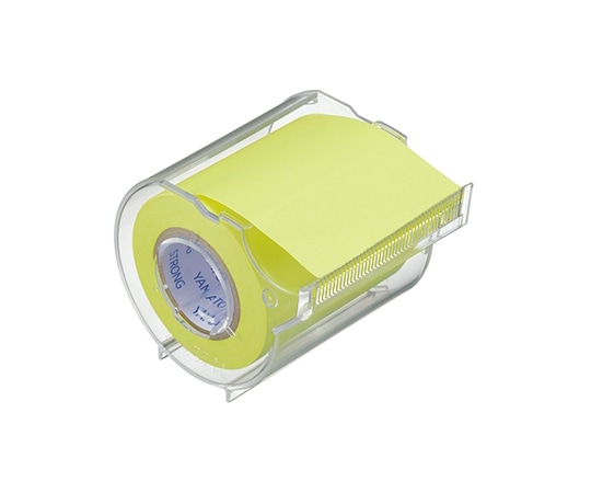 ヤマト(文具) メモックロールテープ強粘着 カッター付 レモン PRK-50CH-LE 1巻(ご注文単位1巻)【直送品】
