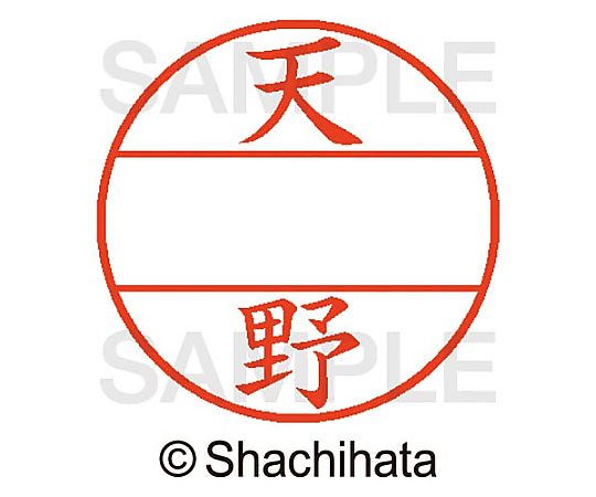 シヤチハタ データーネームEX15号 マスター部 既製 天野 XGL-15M-00095 1個(ご注文単位1個)【直送品】