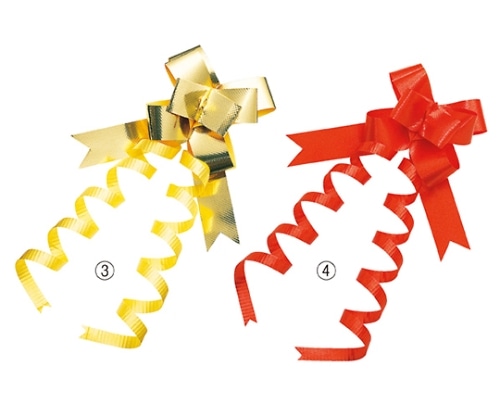 ストア・エキスプレス エレガンスボウ 24mm幅 レッド 1セット(50個入) 61-274-5-11 1セット（ご注文単位1セット）【直送品】