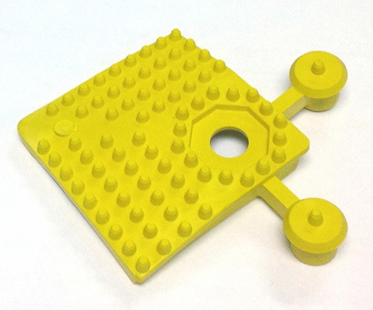 プラスティックエクストゥルーダ プラステックスLOK コーナーランプ EDGEPLCYEL 1個(ご注文単位1個)【直送品】