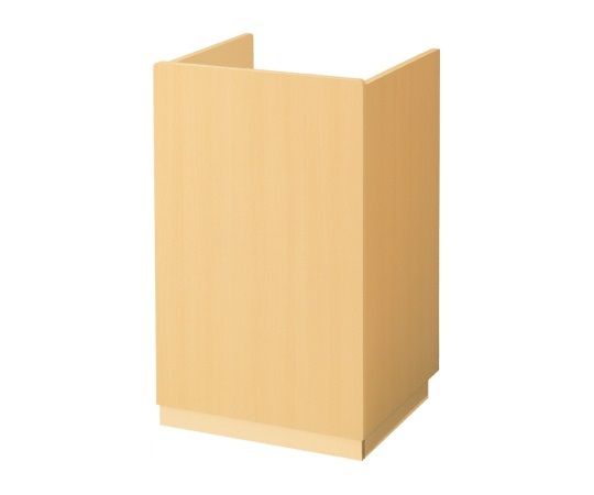 ストア・エキスプレス 3方枠型レジカウンター台 エクリュ W60cm 61-144-2-1 1台（ご注文単位1台）【直送品】