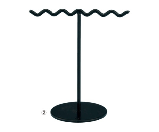 ストア・エキスプレス アクセサリーミニスタンド ウェイビー 小 ブラック 61-151-8-2 1個（ご注文単位1個）【直送品】