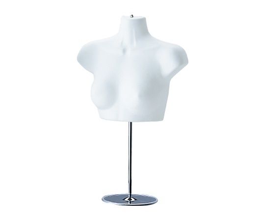 ストア・エキスプレス 婦人卓上用ハーフトルソー 腕無し 白 5台 61-752-71-4 1セット（ご注文単位1セット）【直送品】