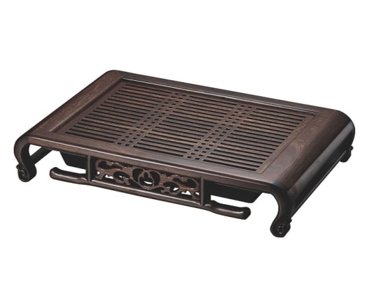 カンダ 黒檀 茶盤 B型  1個（ご注文単位1個）【直送品】