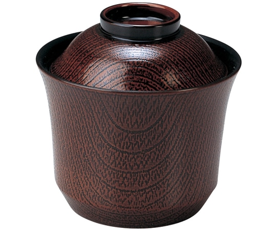 福井クラフト 3寸 富士型小吸物椀 栃 12023823 1個（ご注文単位1個）【直送品】