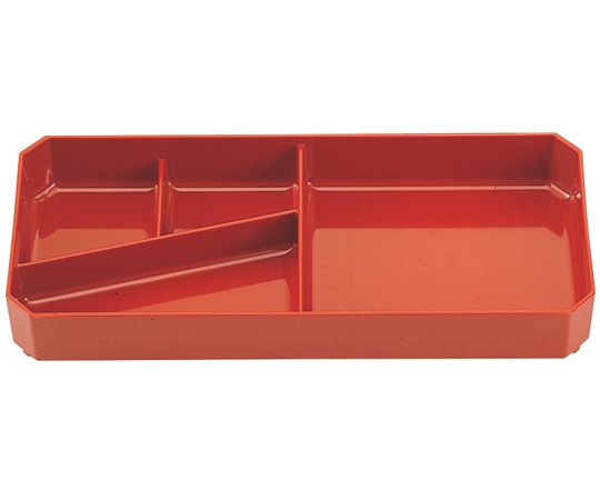 福井クラフト メンパ弁当用幕の内仕切朱塗 23213280 1個（ご注文単位1個）【直送品】