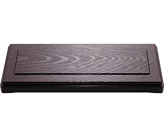 福井クラフト 耐熱ダイヤ三ッ切箱 新溜(蓋) 21181425 1個(ご注文単位1個)【直送品】