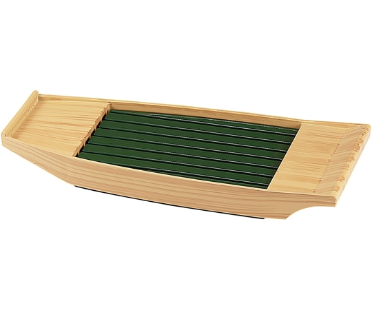 福井クラフト 舟盛器(中)白木天板青竹付 51030420 1個（ご注文単位1個）【直送品】