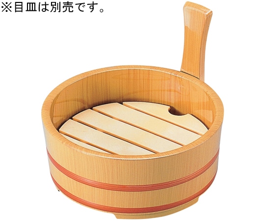 福井クラフト 6寸 片手桶 本体 白木 45023120 1個（ご注文単位1個）【直送品】