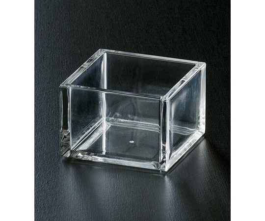 福井クラフト アクリル5勺マス(無地) 82155640 1個（ご注文単位1個）【直送品】