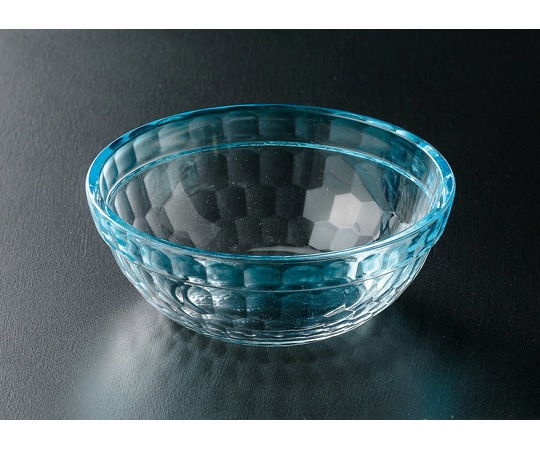 福井クラフト PCT φ113 亀甲重ね丸鉢 ブルー 80000520 1個（ご注文単位1個）【直送品】