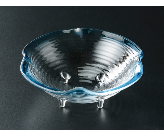 福井クラフト 5寸 花盛鉢 ブルーボカシ 51014210 1個（ご注文単位1個）【直送品】