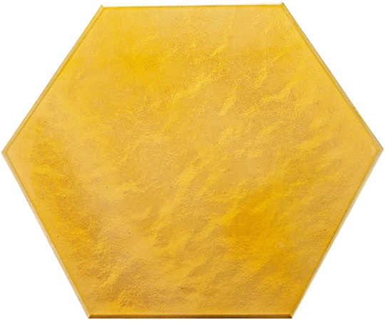 福井クラフト 39cm 六角プレート 金雲流/黒乾漆 17411610 1個（ご注文単位1個）【直送品】