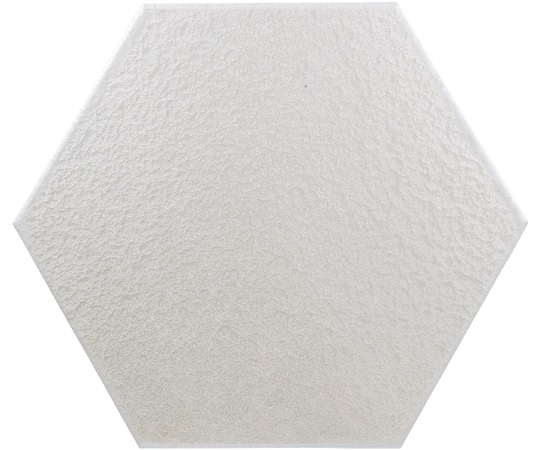 福井クラフト 39cm 六角プレート ホワイトアクア/黒乾漆 15003240 1個（ご注文単位1個）【直送品】