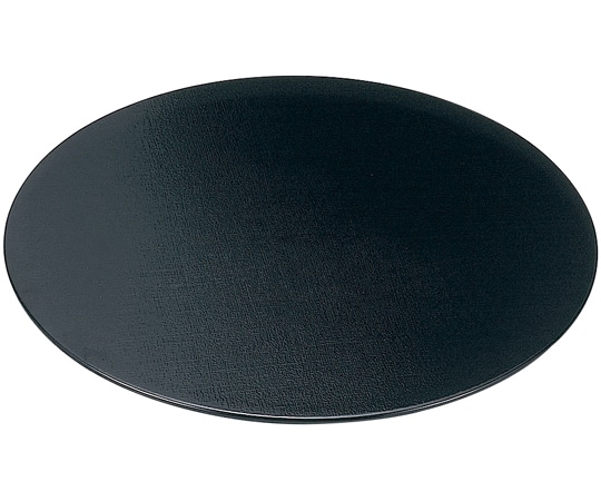 福井クラフト 尺1 丸布目マット 黒裏乾漆塗 50300810 1個（ご注文単位1個）【直送品】