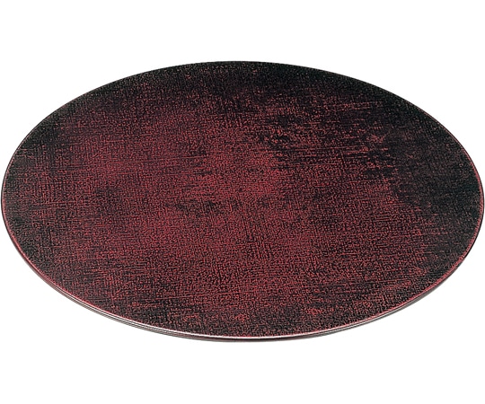 福井クラフト 尺1 丸布目マット 溜カスリ裏乾漆塗 50300800 1個（ご注文単位1個）【直送品】