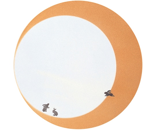 福井クラフト 尺3 丸敷マット ウサギ伝説 51406220 1個（ご注文単位1個）【直送品】