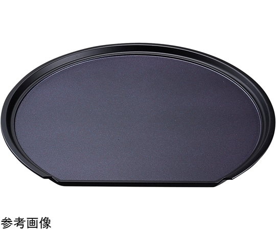 福井クラフト 尺3 半月フライト盆 王朝普賢塗天黒弱SL 17416480 1個（ご注文単位1個）【直送品】