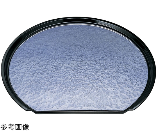 福井クラフト 尺3 半月フライト盆 紫雲弱SL 50306260 1個（ご注文単位1個）【直送品】