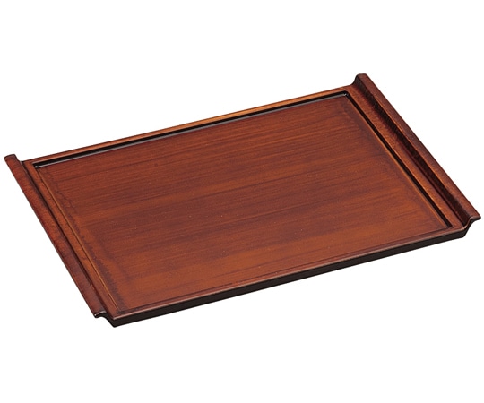 福井クラフト 22cm フライトカスタートレーチーク木目SL 51365410 1個（ご注文単位1個）【直送品】