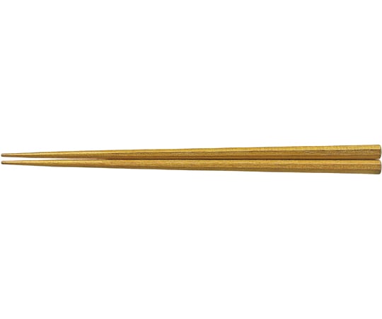 福井クラフト 木)23cm 八角箸 木地呂消金漆 62161020 1個（ご注文単位1個）【直送品】