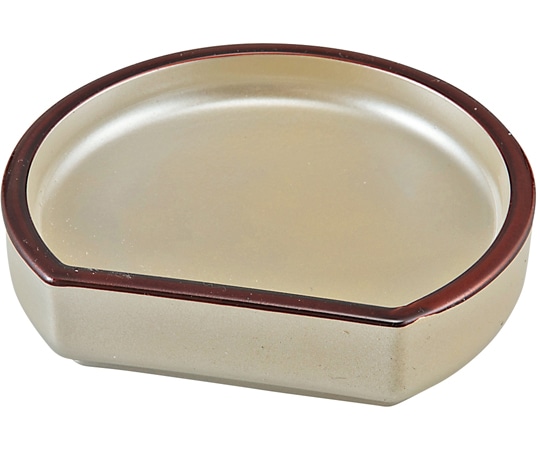 福井クラフト 半月タレ入 黄金銀彩渕べっ甲 46200410 1個（ご注文単位1個）【直送品】