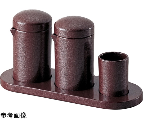 福井クラフト 丸型醤油.ソース入 鉄砂 82120760 1個（ご注文単位1個）【直送品】