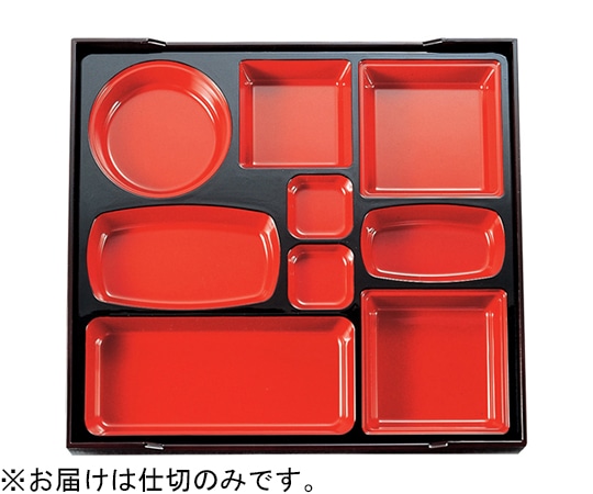 福井クラフト 尺3 気比松花堂(大)幕内仕朱天黒 21002450 1個（ご注文単位1個）【直送品】