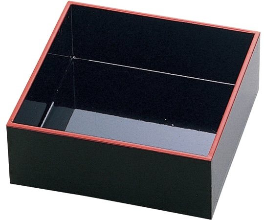 福井クラフト マルチBOX 2B内外黒塗天朱 21014020 1個（ご注文単位1個）【直送品】