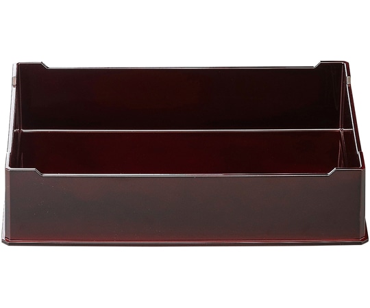 福井クラフト 尺0 長手旬彩盛箱 溜裏黒塗 55100990 1個（ご注文単位1個）【直送品】