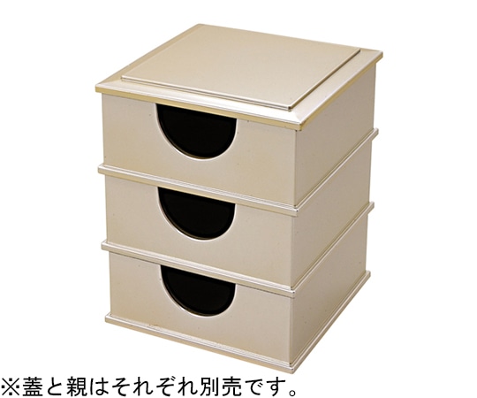 福井クラフト のぞき松花堂 蓋うぐいす銀透裏黒 21011200 1個（ご注文単位1個）【直送品】