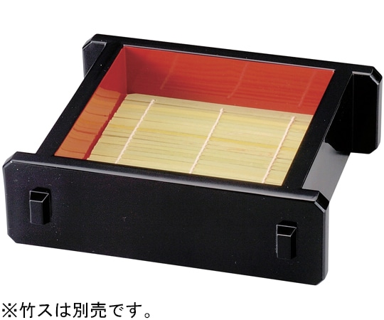 福井クラフト ツノセイロ 小高足タイプ黒内朱 45020490 1個（ご注文単位1個）【直送品】