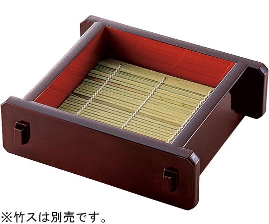 福井クラフト ツノセイロ(小19)溜(高足) 46190750 1個（ご注文単位1個）【直送品】