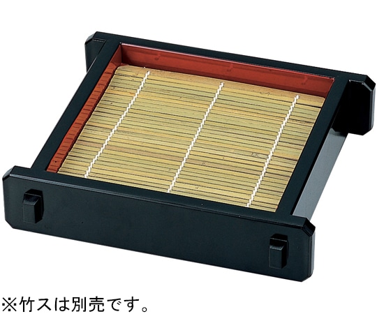 福井クラフト ツノセイロ(大23)黒内朱 45014260 1個（ご注文単位1個）【直送品】