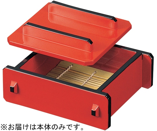 福井クラフト 蓋付ミニセイロ 親小13 朱天黒 45130182 1個（ご注文単位1個）【直送品】