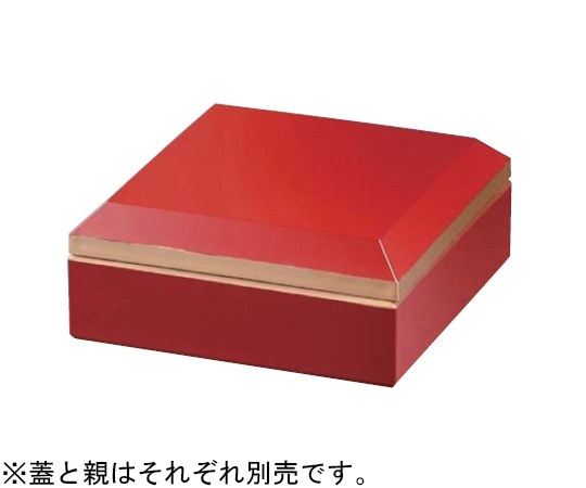 福井クラフト 6.5寸 ダイヤ重 朱渕金親 93011800 1個（ご注文単位1個）【直送品】