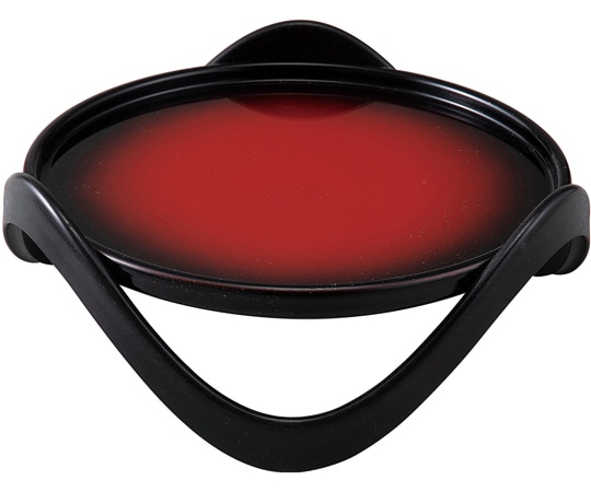 福井クラフト 7寸 丸盆 情盛器 足付 朱黒ぼかしSH塗 55204380 1個（ご注文単位1個）【直送品】