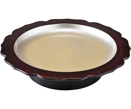 福井クラフト 桔梗天皿 黄金銀彩天べっ甲 55204500 1個（ご注文単位1個）【直送品】