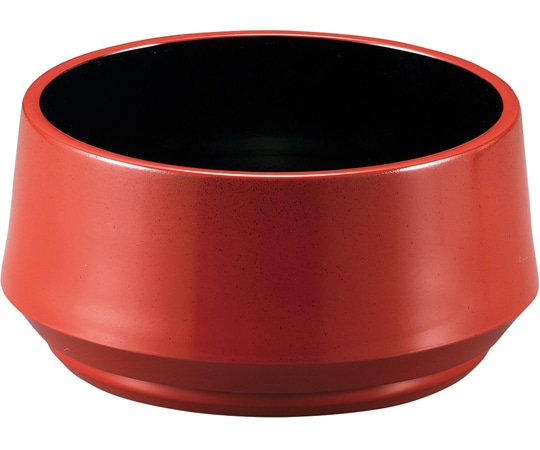 福井クラフト 5寸 ダイヤ鉢 朱天黒(大155 40431230 1個（ご注文単位1個）【直送品】