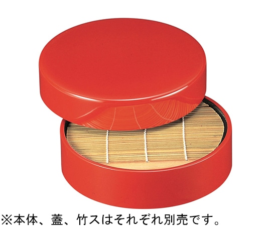 福井クラフト DX丸ザル 朱(蓋) 45021410 1個（ご注文単位1個）【直送品】