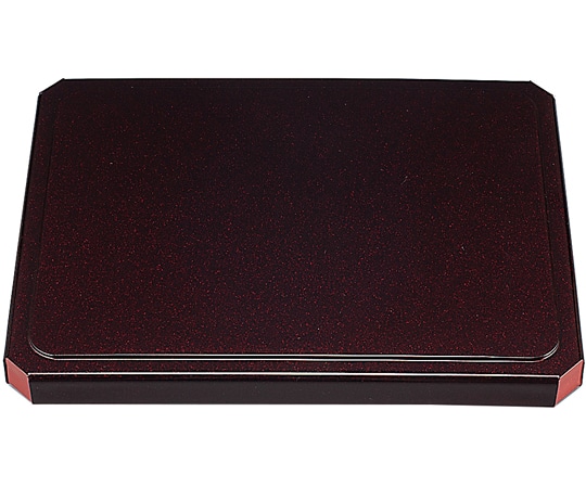 福井クラフト 隅切天そばセイロ 溜パール内朱 蓋 46191490 1個（ご注文単位1個）【直送品】