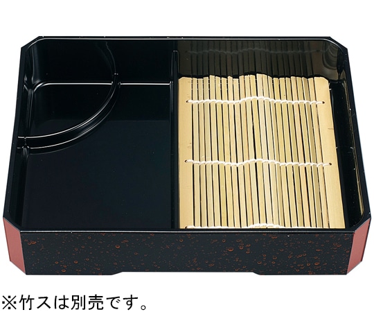 福井クラフト 隅切天そばセイロ 津軽塗(親) 46190662 1個（ご注文単位1個）【直送品】