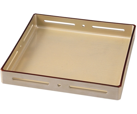 福井クラフト 8寸 角すかし盛器 パールシルバー天べっ甲 51180585 1個（ご注文単位1個）【直送品】