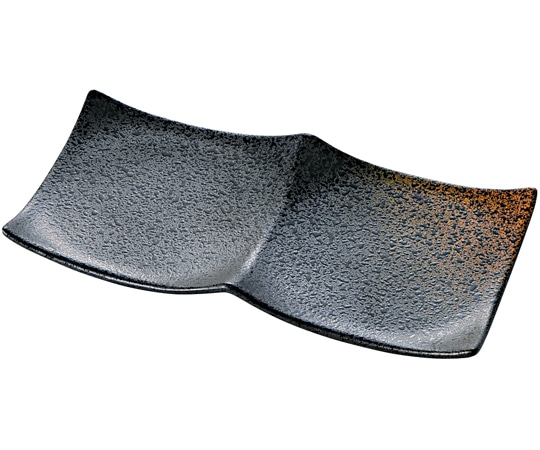 福井クラフト ABS2連プレート 焼きしめ裏黒 51016980 1個（ご注文単位1個）【直送品】