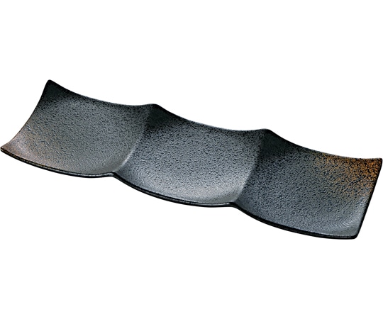 福井クラフト ABS3連プレート 焼しめ裏黒 51017060 1個（ご注文単位1個）【直送品】