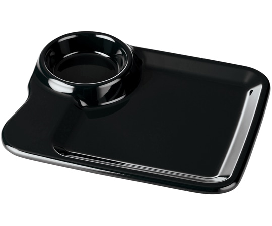 福井クラフト 立食パーティー取り皿 黒 50023256 1個（ご注文単位1個）【直送品】