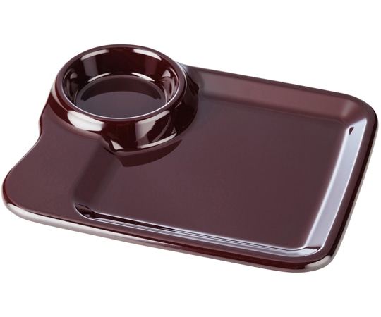 福井クラフト 立食パーティー取り皿 新溜 50023255 1個（ご注文単位1個）【直送品】