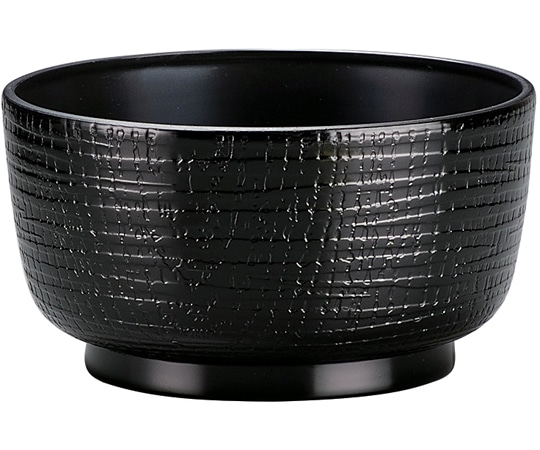 福井クラフト ケヤキ飯椀(小)黒塗(内黒)親 32603282 1個（ご注文単位1個）【直送品】