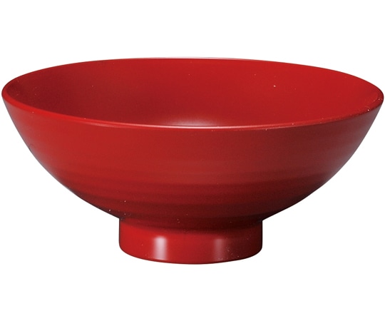 福井クラフト 一口飯椀 朱内布目黒 33024710 1個（ご注文単位1個）【直送品】